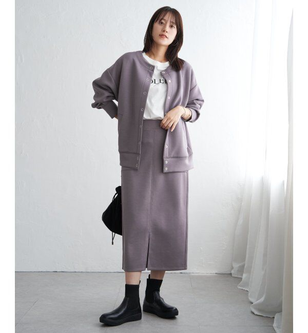 ikka「GOKU楽鹿の子ダンボールスカート」|スカート|