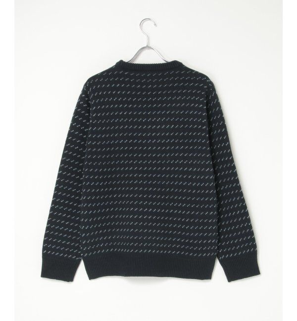 ikka「カラーバーズアイニット」|プルオーバー|