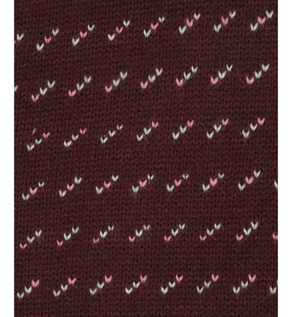 ikka「カラーバーズアイニット」|プルオーバー|