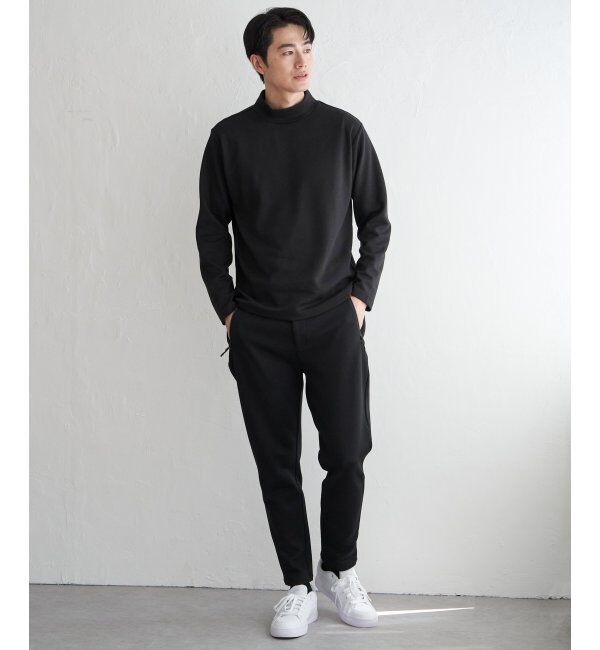 ikka「ダブルフェイスカノコジップパンツ」|その他|