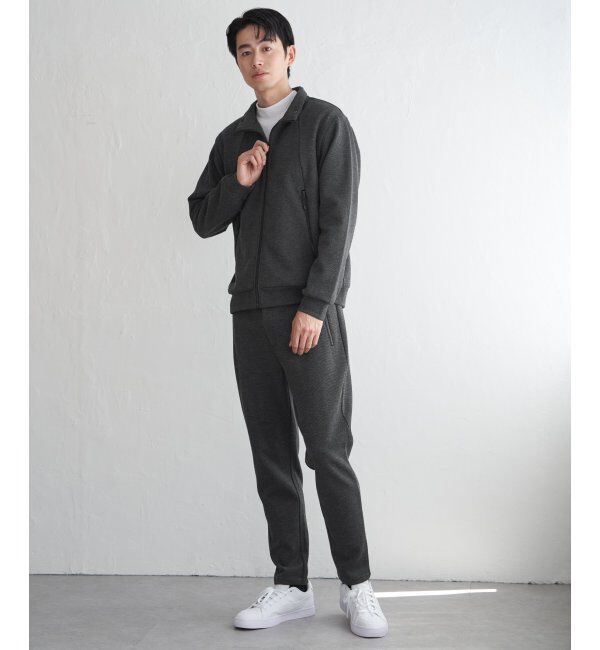 ikka「ダブルフェイスカノコジップパンツ」|その他|