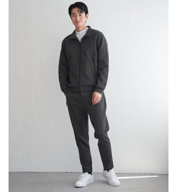 ikka「ダブルフェイスカノコジップパンツ」|その他|