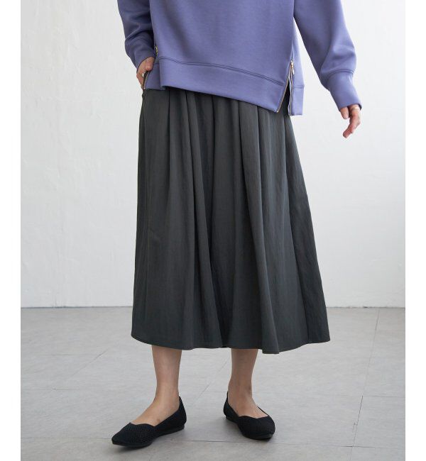 ikka「ビンテージツイルタックスカーチョ」|その他|