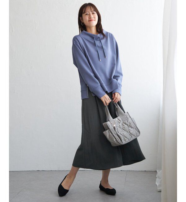 ikka「ビンテージツイルタックスカーチョ」|その他|