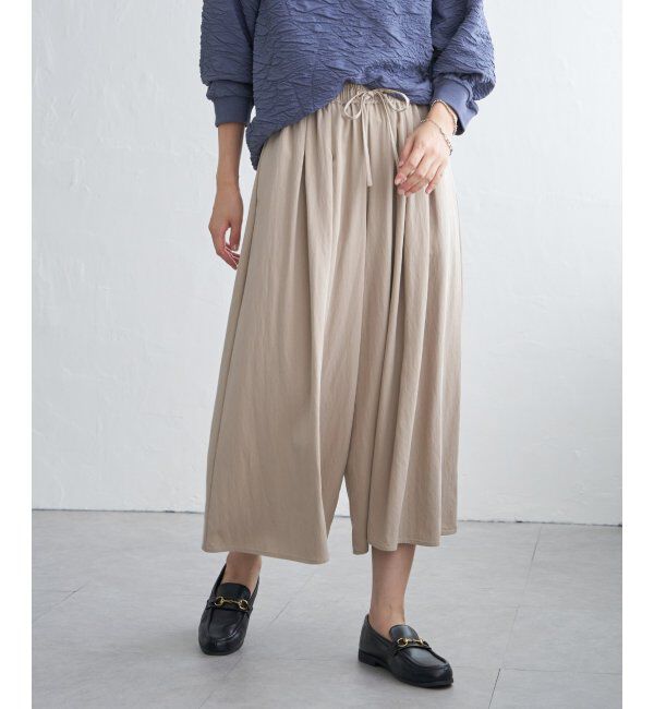 ikka「ビンテージツイルタックスカーチョ」|その他|