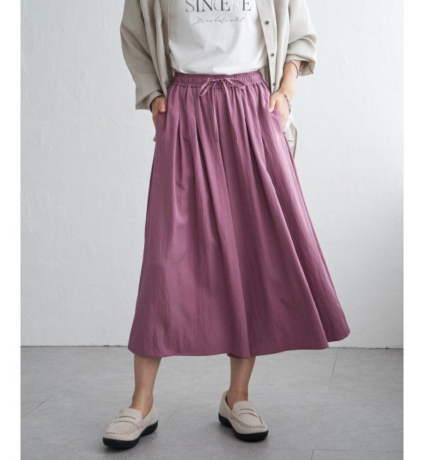 ikka「ビンテージツイルタックスカーチョ」|その他|