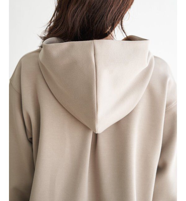 ikka「GOKU楽 鹿の子ダンボールパーカー」|パーカー|