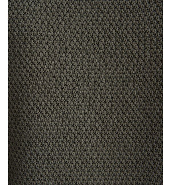 ikka「GOKU楽ニット鹿の子クルー」|プルオーバー|