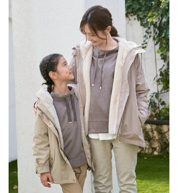 ikka kids「【親子コーデ】総裏ファーマンパジャケット（110~160cm）」|その他|