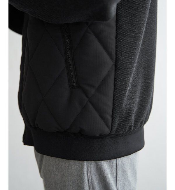 ikka「【親子コーデ】sorona(R)ブロックスコンビパーカー」|ブルゾン・スタジャン|