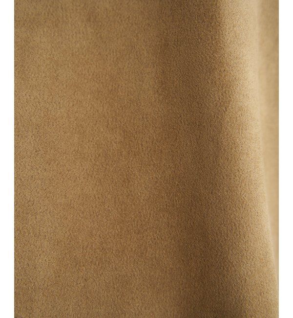 ikka「GOKU楽スエードジップルーイカラー」|パーカー|