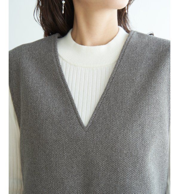 IKKA LOUNGE「【2点セット】GOKU楽ペプラムジレセット」|ワンピース|