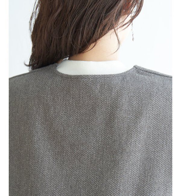 IKKA LOUNGE「【2点セット】GOKU楽ペプラムジレセット」|ワンピース|