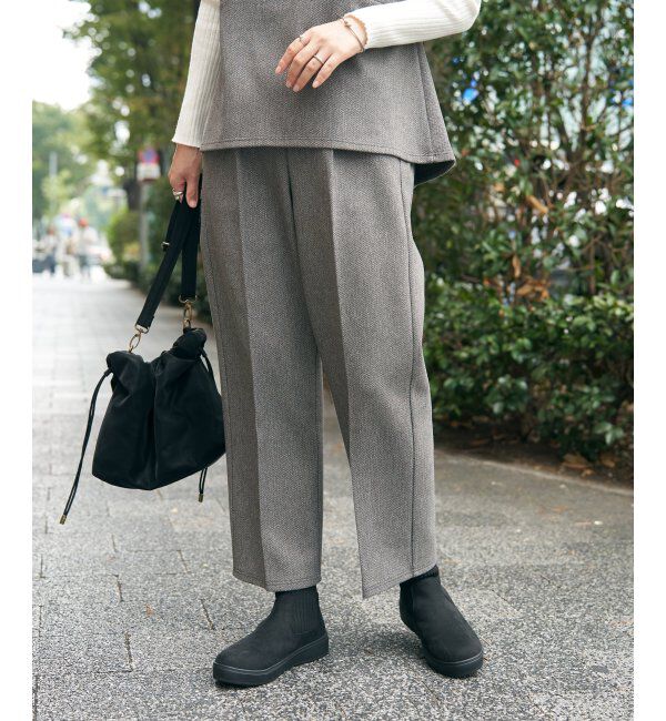 IKKA LOUNGE「【2点セット】GOKU楽ペプラムジレセット」|ワンピース|