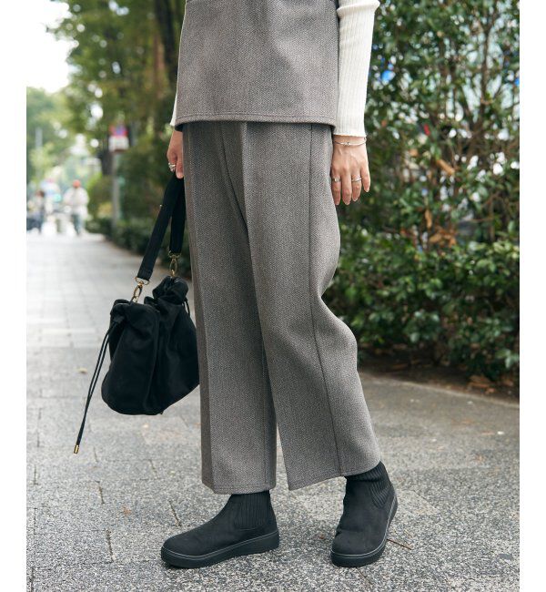 IKKA LOUNGE「【2点セット】GOKU楽ペプラムジレセット」|ワンピース|