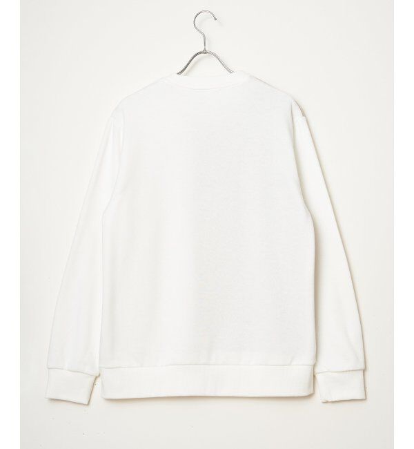 ikka「モール切り替え裏起毛プルオーバー」|パーカー|