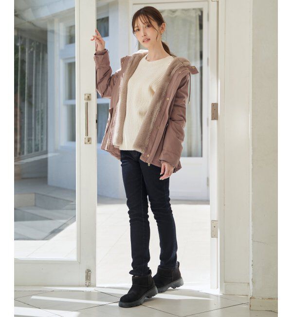 ikka「ライナー付き3WAYマウンテンパーカー」|ブルゾン・スタジャン|