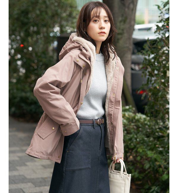 ikka「ライナー付き3WAYマウンテンパーカー」|ブルゾン・スタジャン|