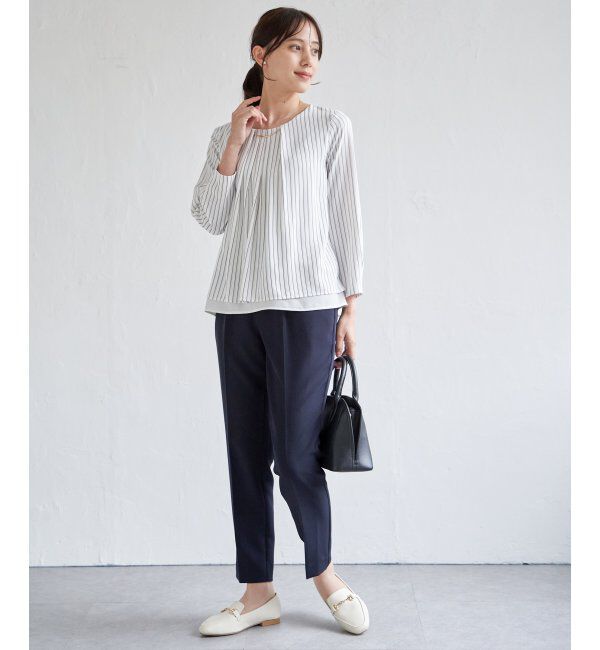 IKKA LOUNGE「チャームデザインブラウス」|シャツ・ブラウス|