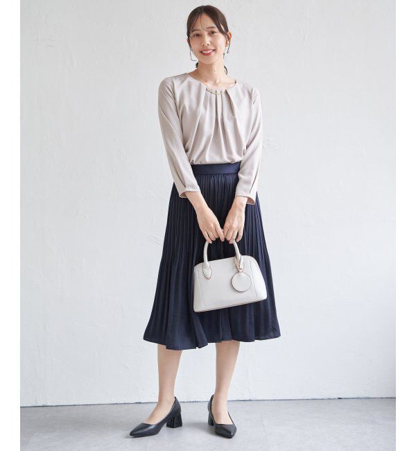 IKKA LOUNGE「チャームデザインブラウス」|シャツ・ブラウス|