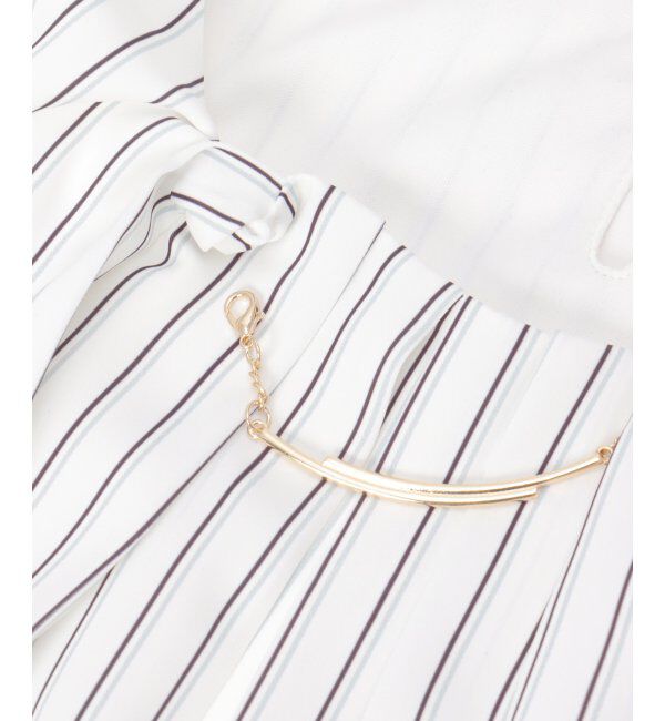 IKKA LOUNGE「チャームデザインブラウス」|シャツ・ブラウス|