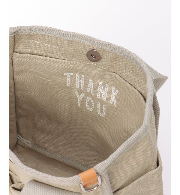 ikka「【雑誌InRed4月号掲載】キャンバスパイピングミニトートバッグ」|トートバッグ|