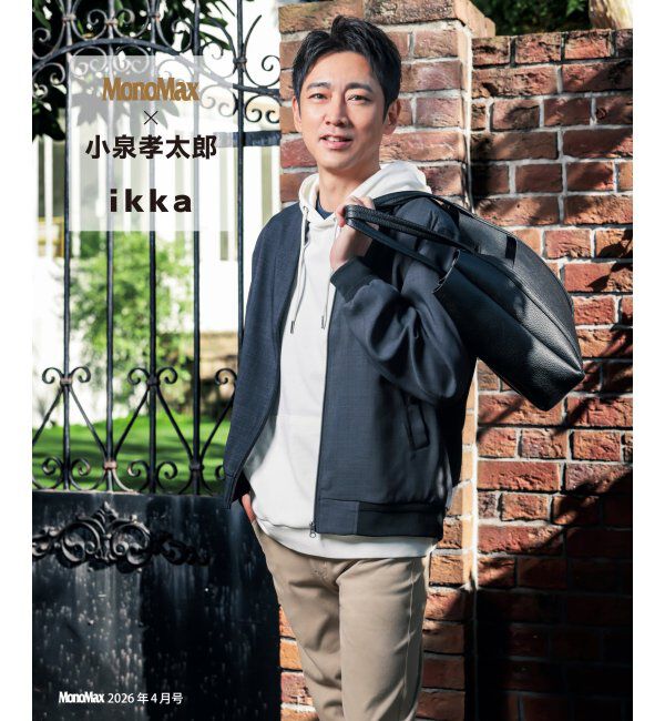 ikka「【雑誌MonoMax4月号掲載】DRYダンボールWフェイストレロンT「小泉孝太郎さん着用モデル」」|Tシャツ・カットソー|