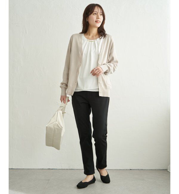 ikka「コットンＭＩＸニットカーディガン」|その他|