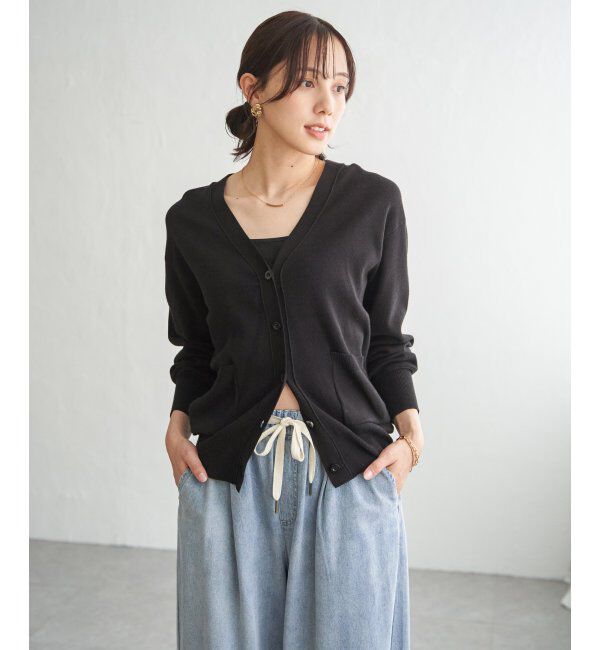 ikka「コットンＭＩＸニットカーディガン」|その他|