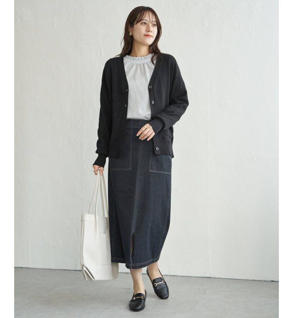 ikka「コットンＭＩＸニットカーディガン」|その他|