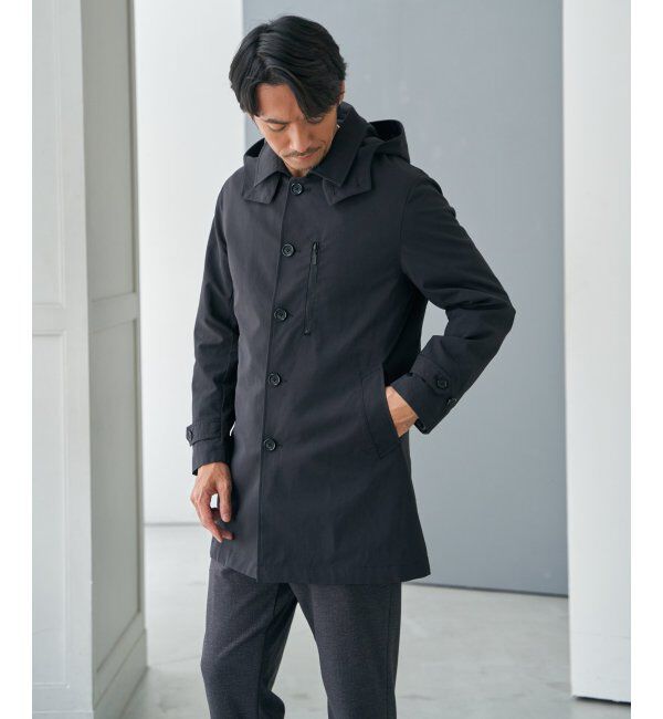 IKKA LOUNGE「２ｗａｙライナーツキフードステンカラー」|その他|