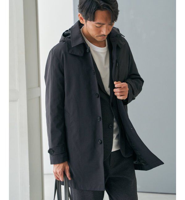 IKKA LOUNGE「２ｗａｙライナーツキフードステンカラー」|その他|