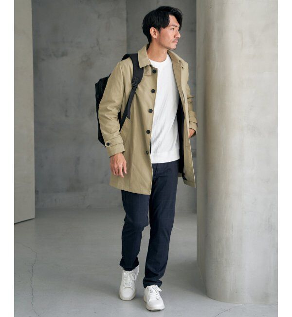 IKKA LOUNGE「２ｗａｙライナーツキフードステンカラー」|その他|