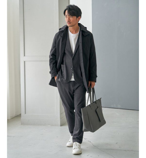 IKKA LOUNGE「２ｗａｙライナーツキフードステンカラー」|その他|