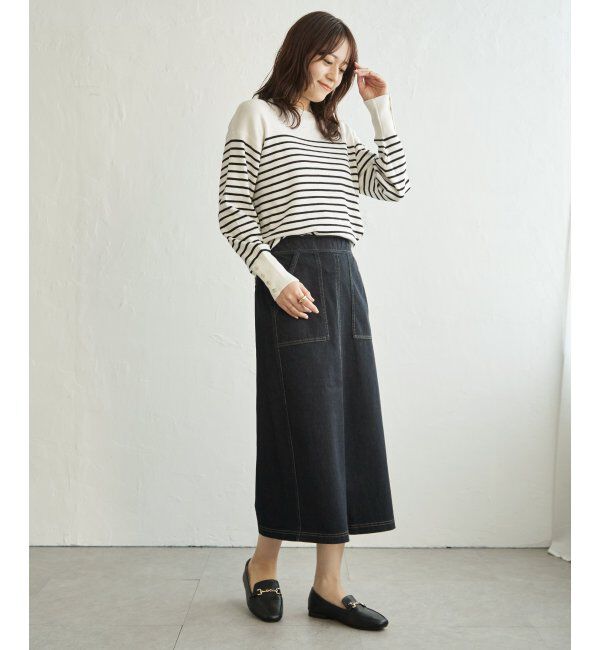 ikka「GOKU楽タイトスカート」|スカート|