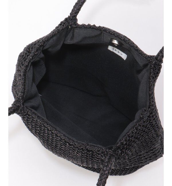 ikka「雑材ラメメッシュトートバッグ」|その他|