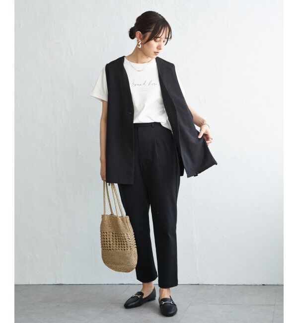 ikka「雑材ラメメッシュトートバッグ」|その他|