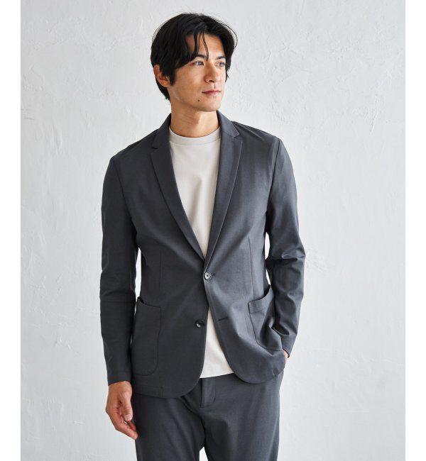 IKKA LOUNGE「【雑誌MonoMax4月号掲載】GOKU楽ワークポンチジャケット「小泉孝太郎さん着用モデル」」|テーラードジャケット|