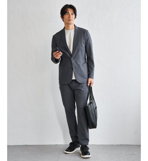 IKKA LOUNGE「【雑誌MonoMax4月号掲載】GOKU楽ワークポンチジャケット「小泉孝太郎さん着用モデル」」|テーラードジャケット|