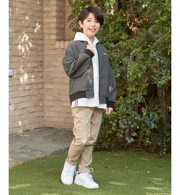 ikka kids「【親子コーデ】リネンライクブルゾン（110~160cm）」|その他|