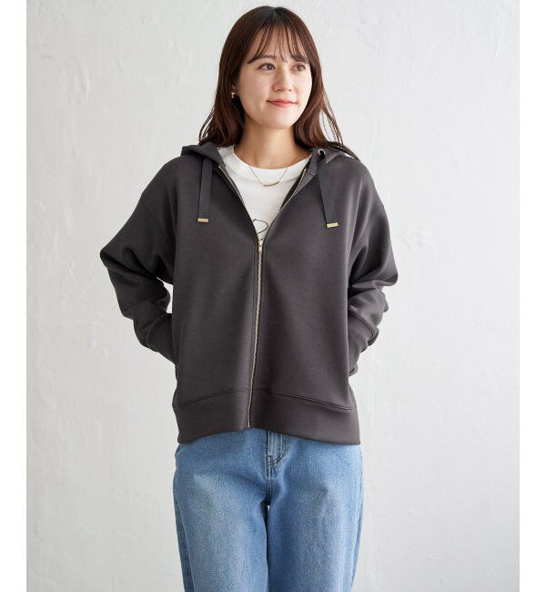 ikka「GOKU楽カノコダンボールパーカ」|パーカー|