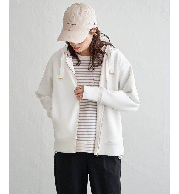 ikka「GOKU楽カノコダンボールパーカ」|パーカー|