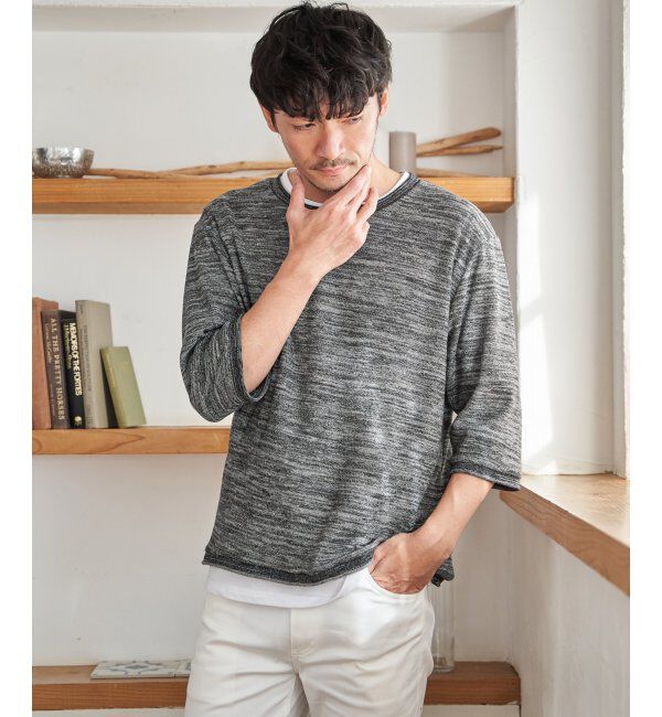 ikka「ミックスヤーン６．５ブインナーセット」|Tシャツ・カットソー|