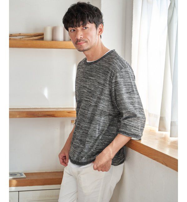 ikka「ミックスヤーン６．５ブインナーセット」|Tシャツ・カットソー|