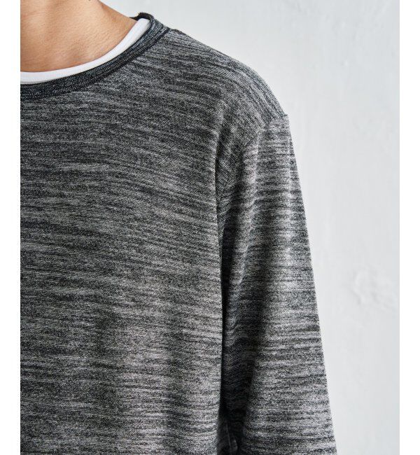 ikka「ミックスヤーン６．５ブインナーセット」|Tシャツ・カットソー|