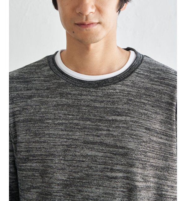 ikka「ミックスヤーン６．５ブインナーセット」|Tシャツ・カットソー|