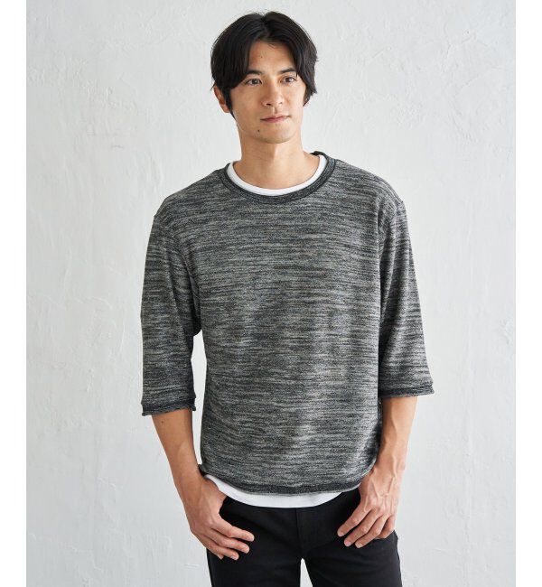 ikka「ミックスヤーン６．５ブインナーセット」|Tシャツ・カットソー|