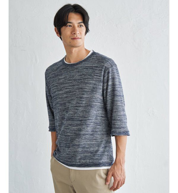 ikka「ミックスヤーン６．５ブインナーセット」|Tシャツ・カットソー|