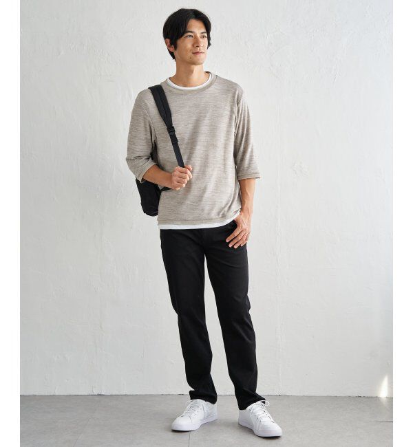 ikka「ミックスヤーン６．５ブインナーセット」|Tシャツ・カットソー|