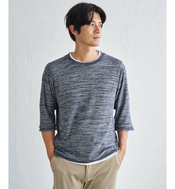 ikka「ミックスヤーン６．５ブインナーセット」|Tシャツ・カットソー|